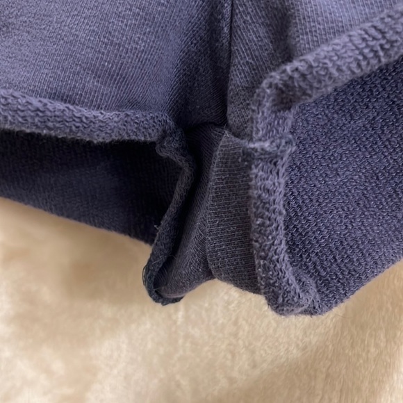 IVORY ELLA 🐘 100% ORGANIC COTTON NAVY BLUE ELEPHANT SHORTS Women’s XXL or 18 - Picture 7 of 12